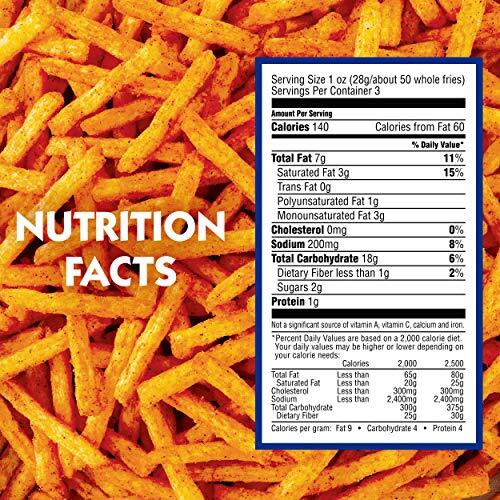 Andy Capp's BBQ Flavored Fries, 3 oz, 12 Pack