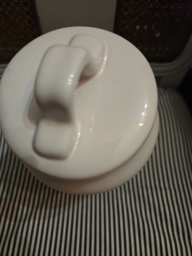 Rae Dunn Candy Coma Candy Corn Icon Canister Halloween Tall