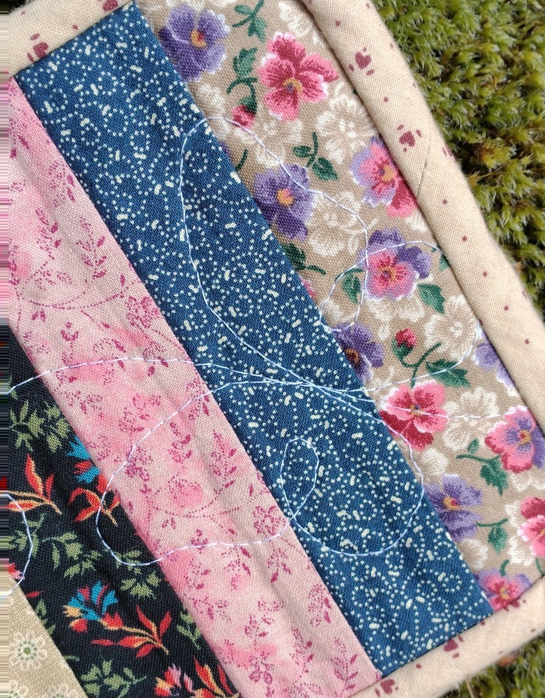 Handmade Quilted Interchangeable Crochet Hook Zippered Storage Case