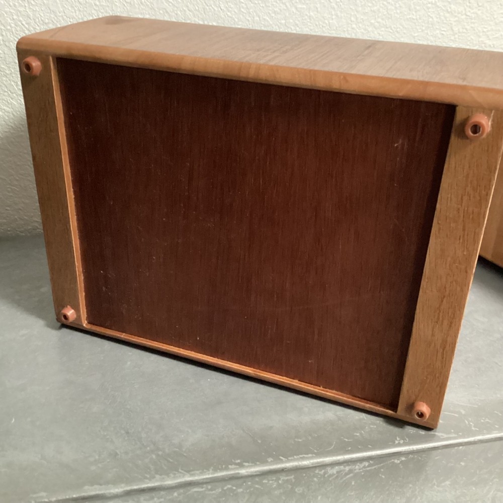 Vintage Wood Storage Box Case Pullout Tray Handcrafted & Hand Rubbed Oiled
