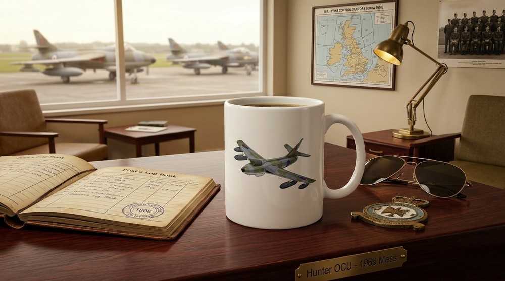 Hawker Hunter Mug - 15oz.