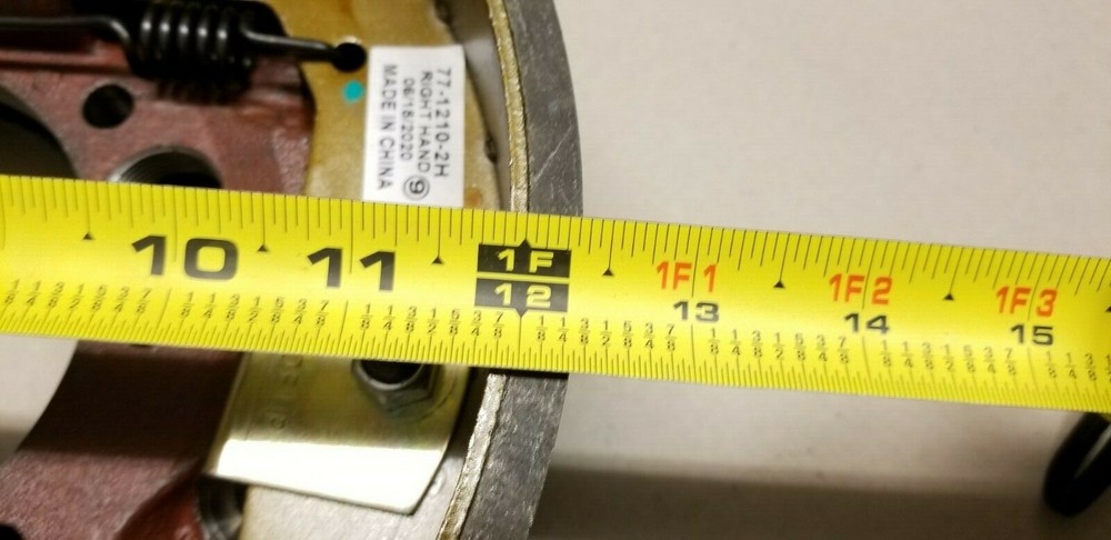 Pair 12.25 x 5" Hydraulic Brakes fits Dexter 12K 15K Trailer Axles 23-408 23-409