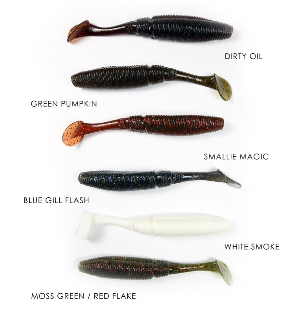 Tactical Minnow 3" 10PK - White Smoke