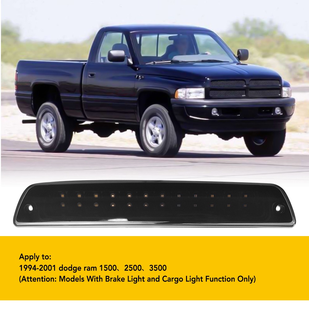 FOR 1994-2001 DODGE RAM 1500 2500 3500 LED 3RD THIRD TAIL BRAKE CARGO LAMP LIGHT