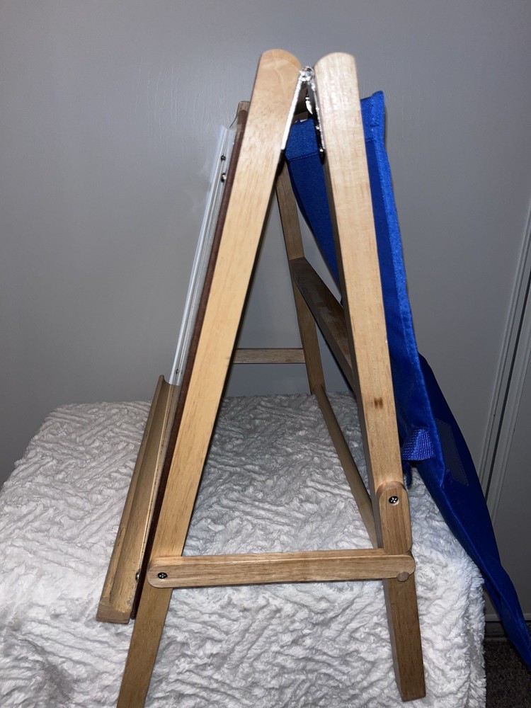 Lakeshore Table-Top Easel with Magnetic Whiteboard and Storage Pockets