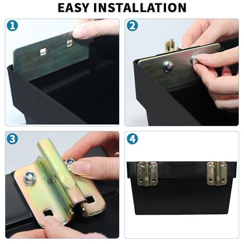 E-Track Storage Bin for E-Track System E Track Accessories Storage Box 4 Pack