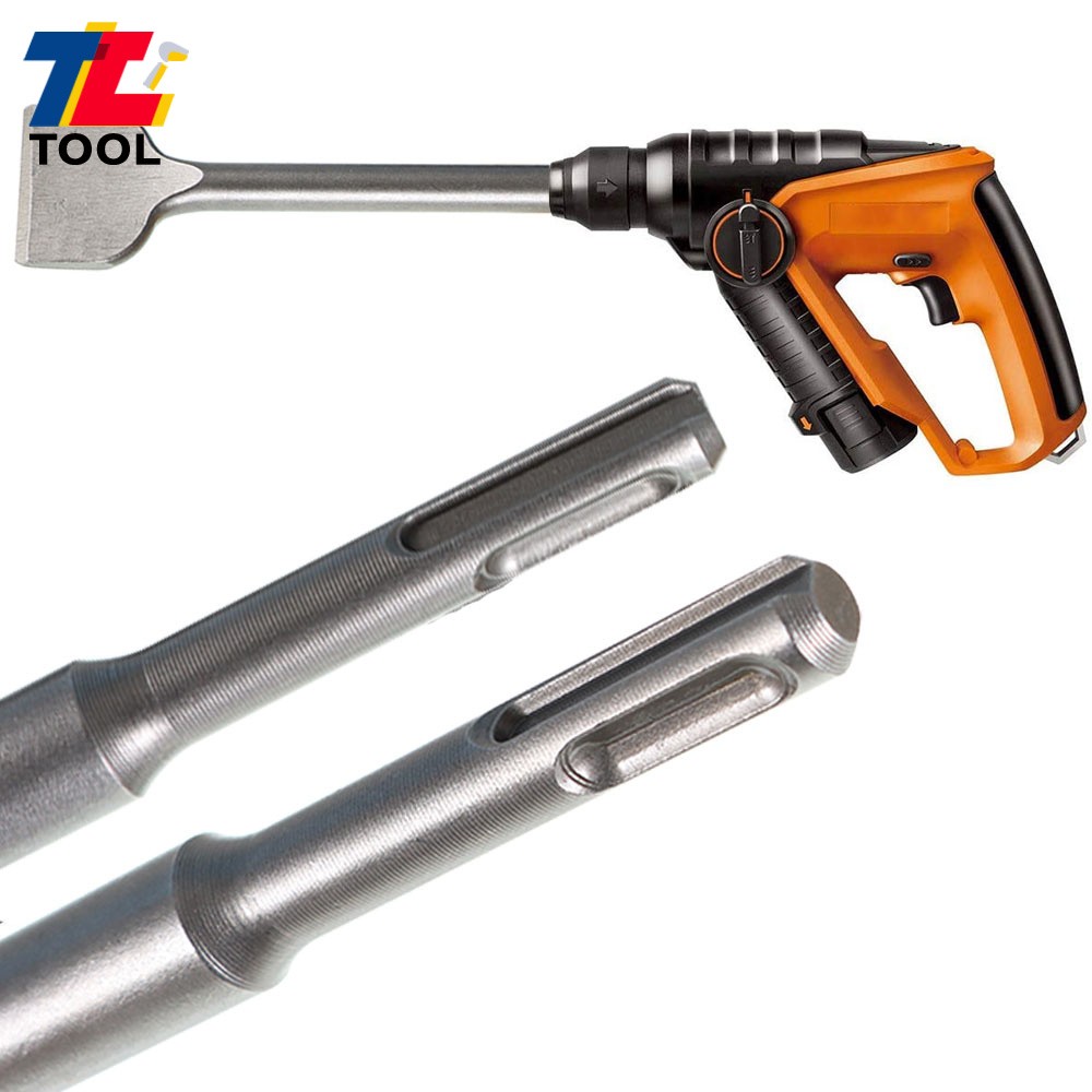 6-Pcs Concrete Drill Bit Set Rotary Hammer Bits Chisel With Point Chisel