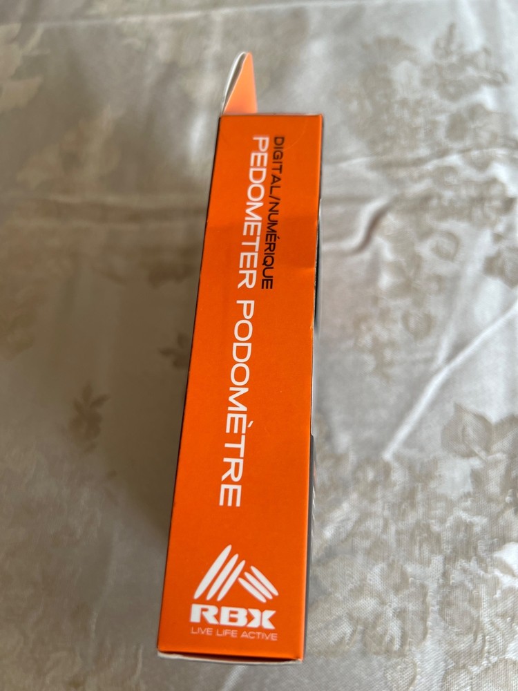 New RBX Digital Pedometer - Counts Calories Distance & Steps
