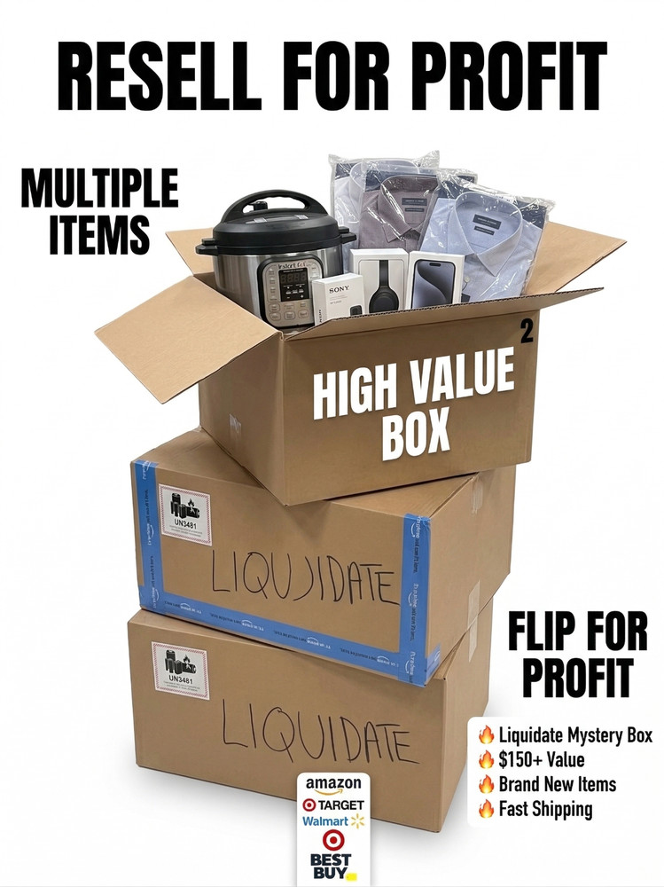 Amazon Returns Mix Lots Box – Amazon Inventory Brand New Items