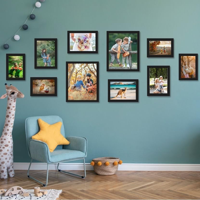 Picture Frame in Black -8.27x11.69 Poster Frames, Documents Frames w