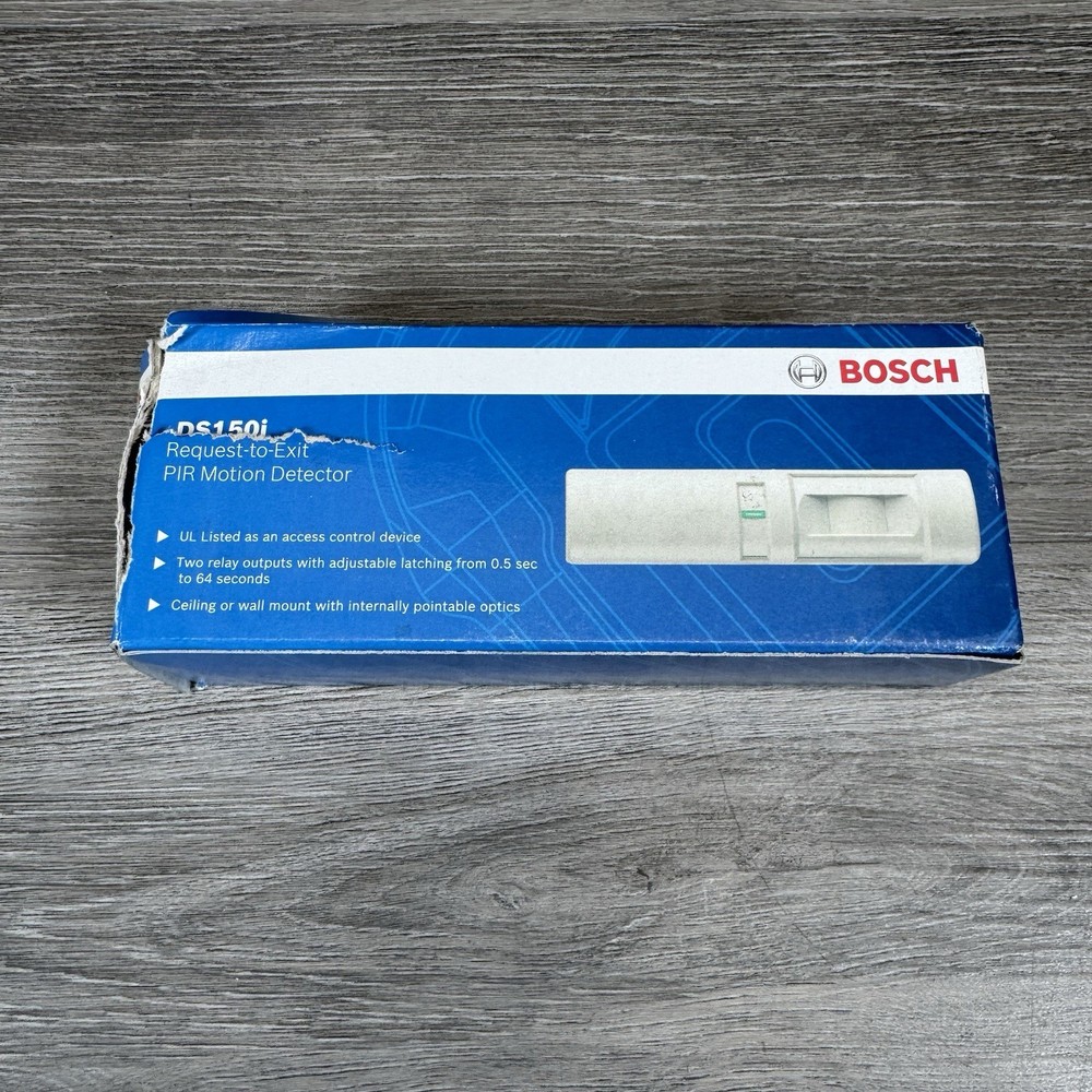 Bosch "Request to Exit" Passive IR Motion Detector - Catalog # DS150i