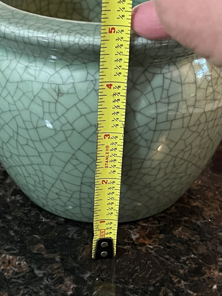 Pr celadon green planter