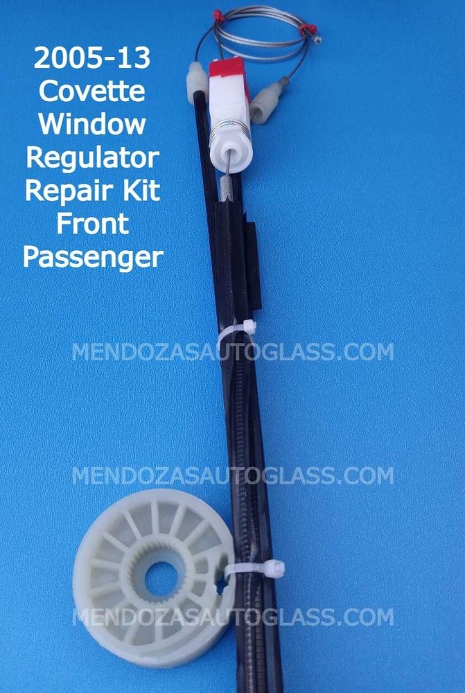 2005-13 Corvette Window Regulator Repair kit Front Passenger