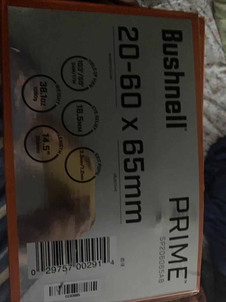 Bushnell Prime spotting scope