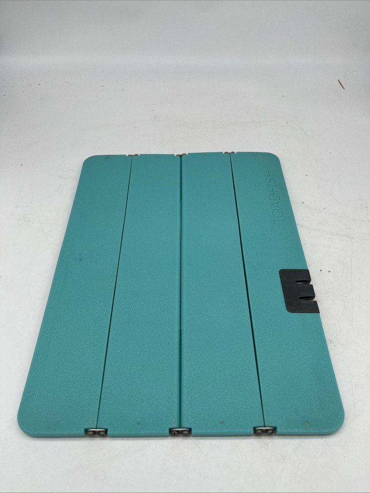 TOADFISH Stowaway Folding Cutting Board w/ Knife Sharpener 12" x 16"