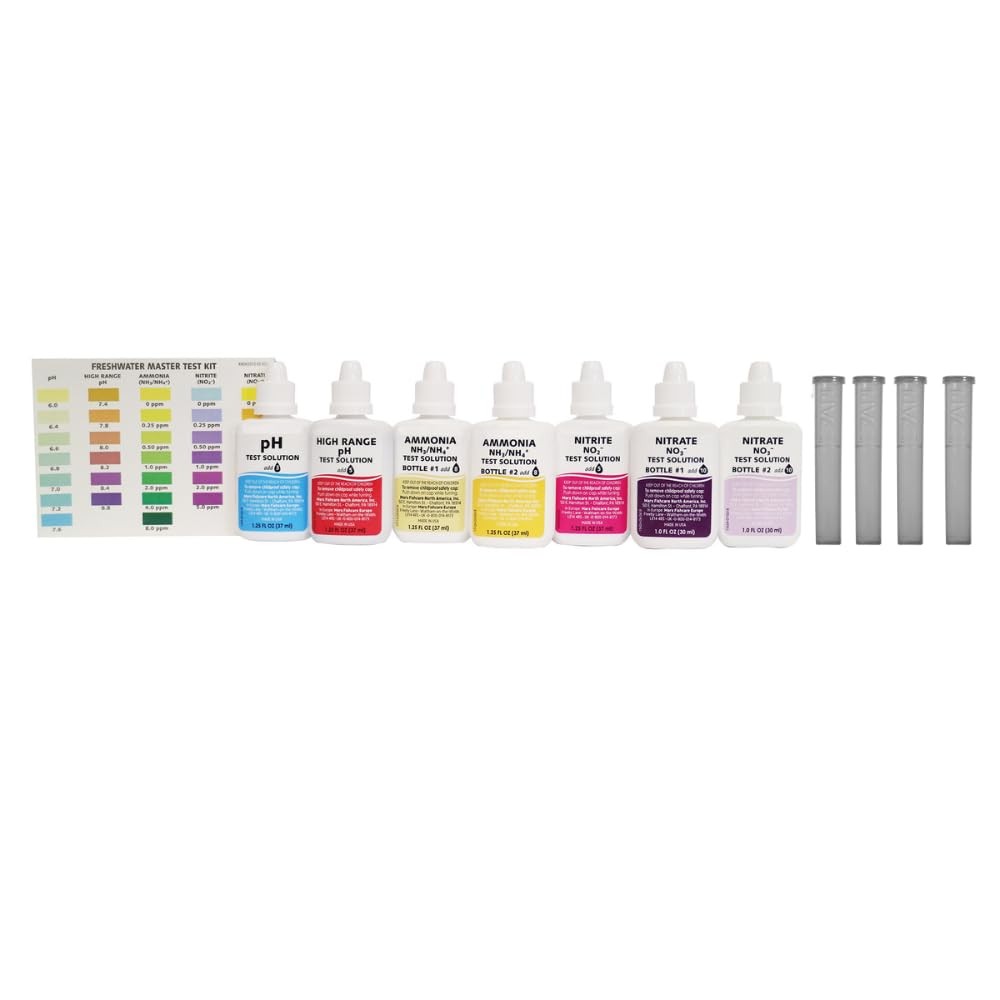 API FRESHWATER MASTER TEST KIT 800-Test Freshwater Single, Multi-color