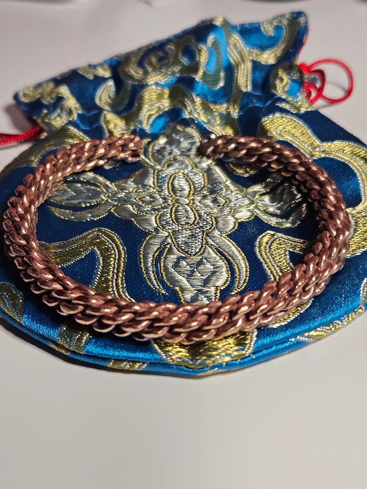 Braided Copper Bracelet