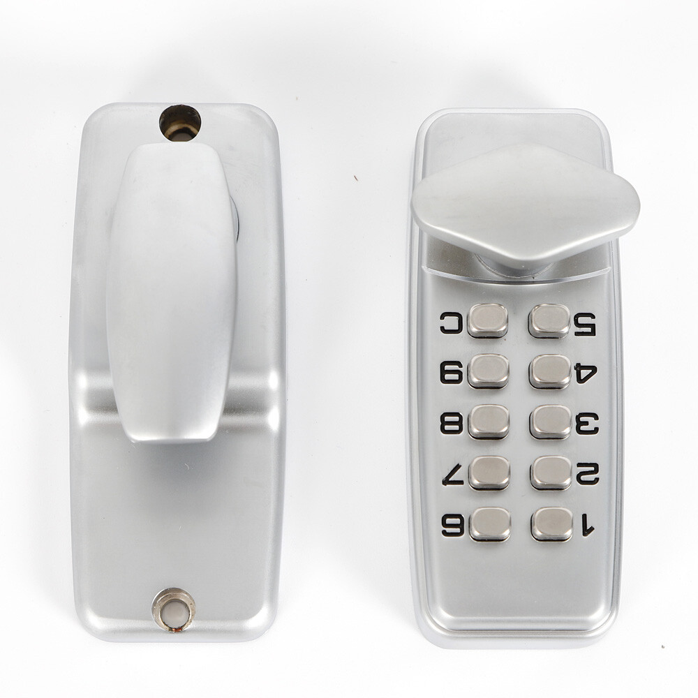 Mechanical Door Lock Set Keyless Keypad Digital Code Password Entry Door knob
