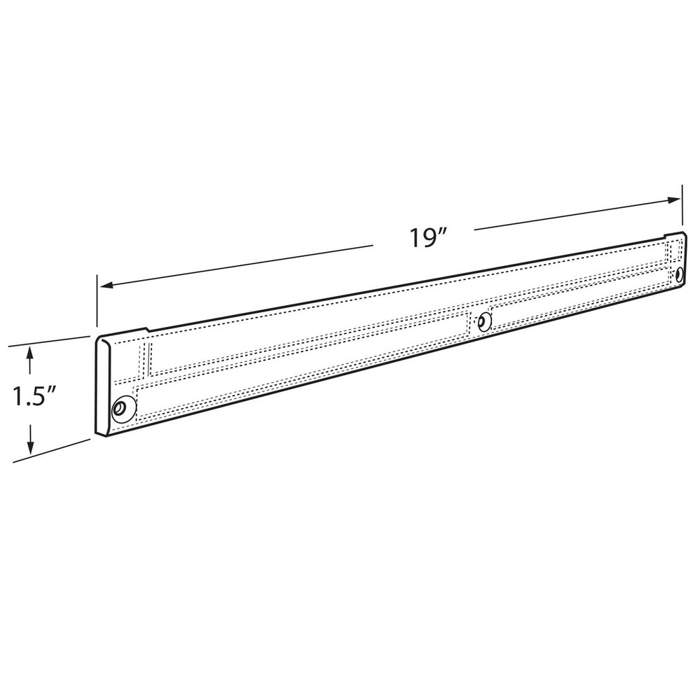 Azar Displays Eight-Pocket Letter Wall Mount