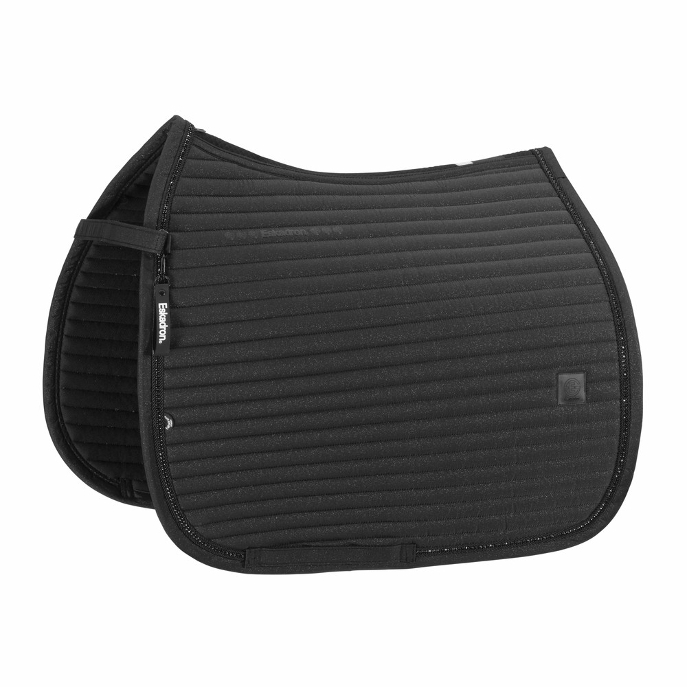 Eskadron Saddle Cloth SPARKLE CRYSTAL black DYNAMIC 25 H/W