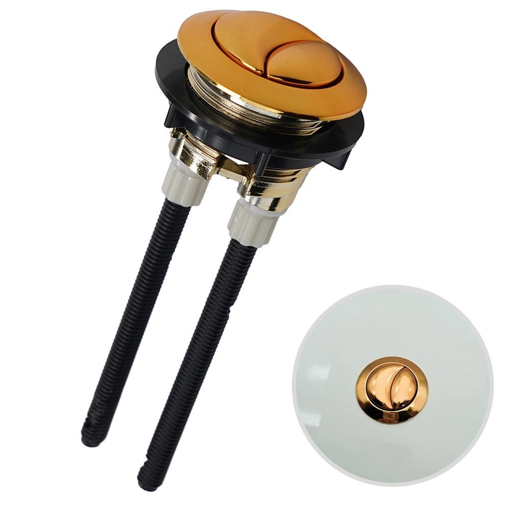 Efficient and Stylish Gold Toilet Push Button for Improved Functionality