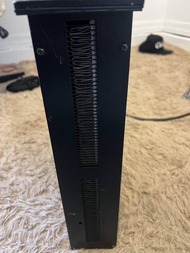 Crown Com-Tech 200 200W 2 Channel Commercial Power Amplifier Tested Working