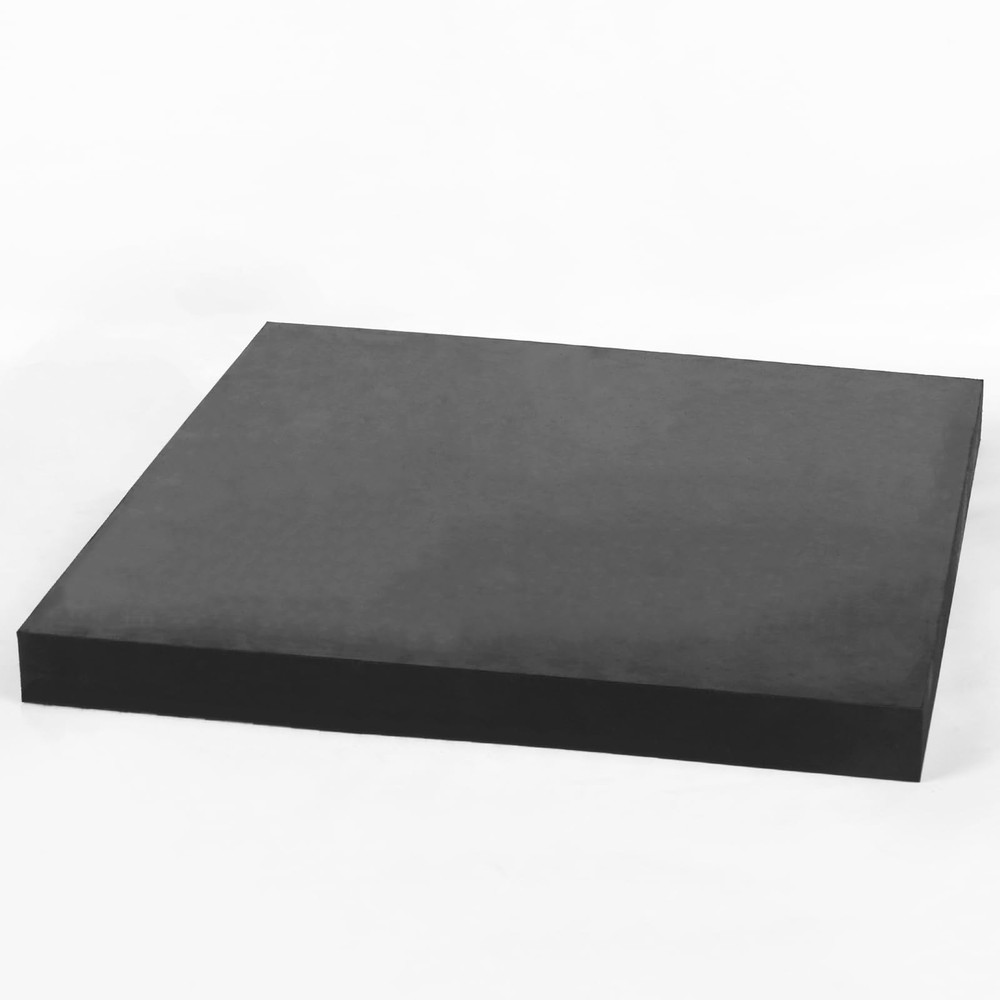 Solid Rubber Sheets Strips 4" Wide x 1" Thick x 4" Long Neoprene Rubber Rolls...