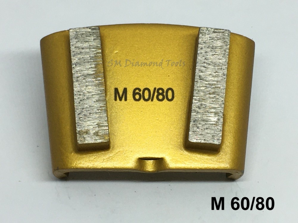 9-Pack: HTC Trapezoid Bar 2 Segments Grinding Polishing Medium Bond 60 Grit