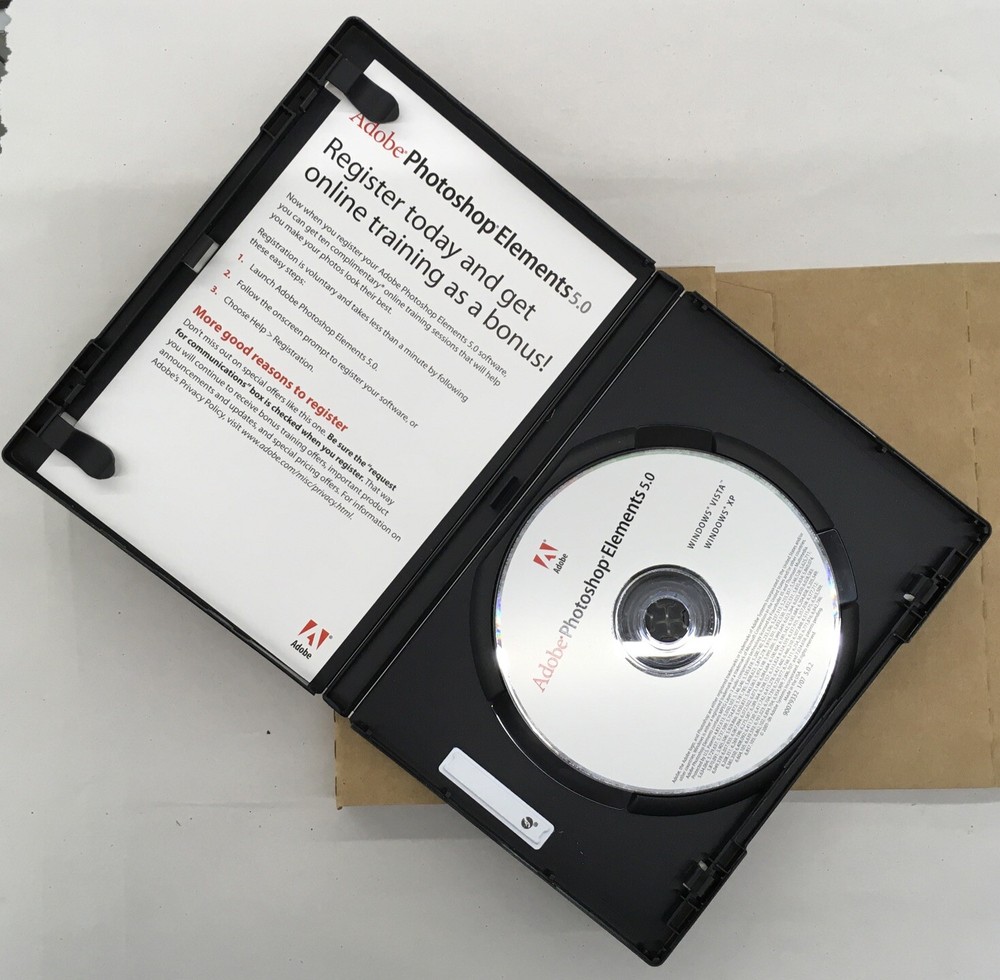 Photoshop Elements 5.0 for Windows Vista & Windows XP