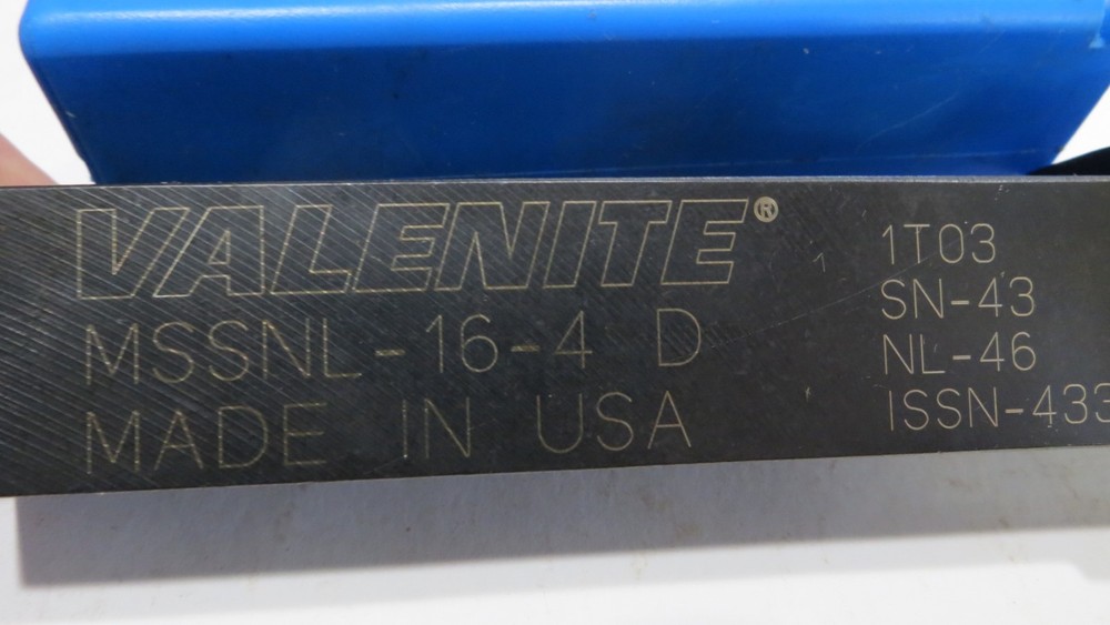 Valenite Lathe Tool Holder MSSNL 16 4D