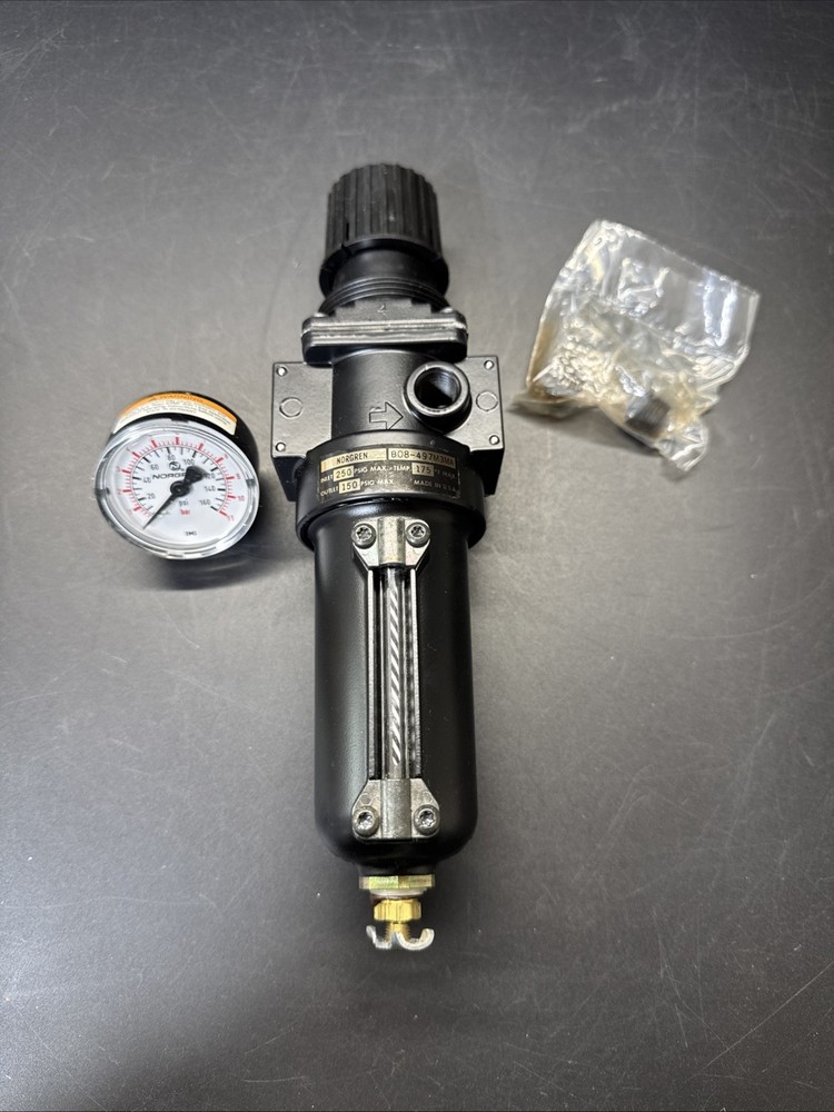 NORGREN # B08-497M3MA Compressed Air FILTER - REGULATOR
