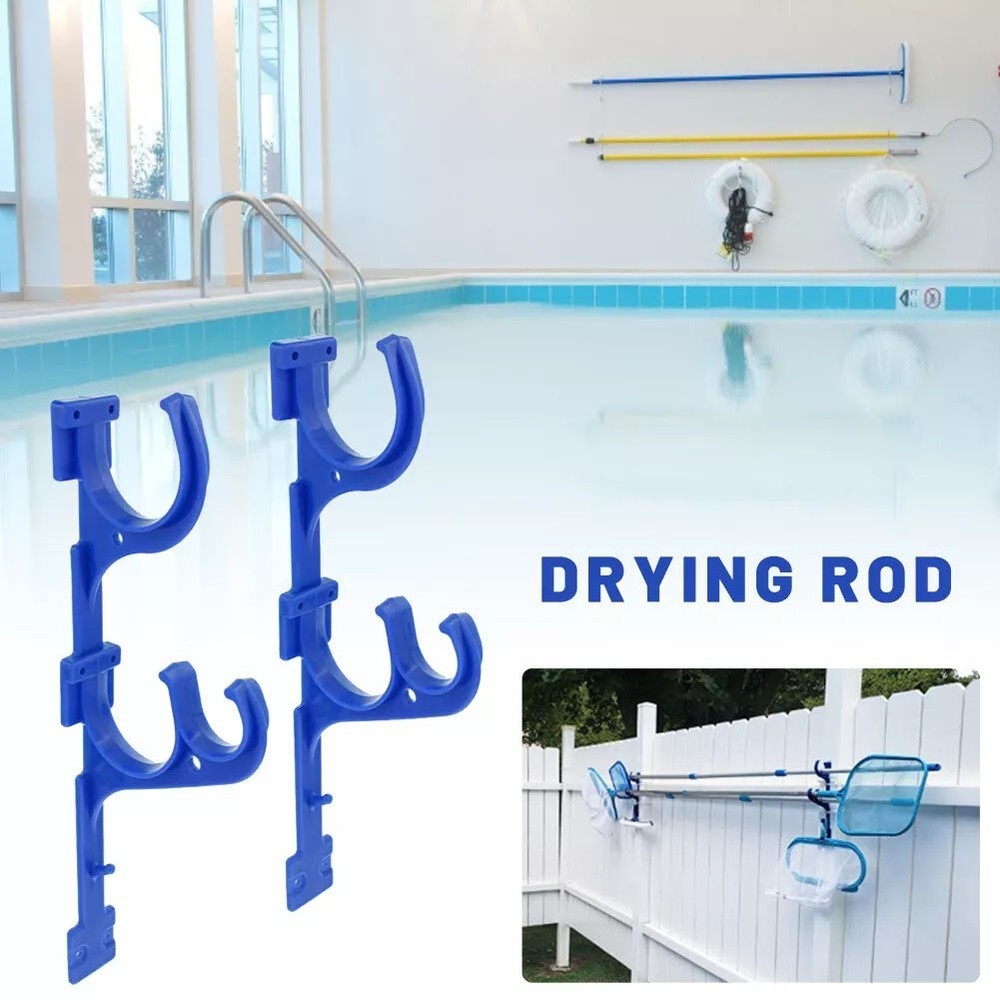 Practical Pool Pole Hanger Holder Hook Perfect Solution for Pool Storage