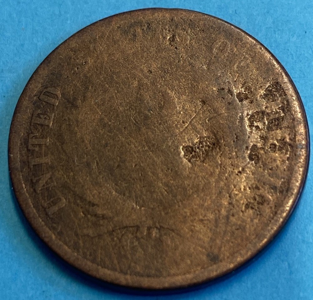 1867 Two Cent Piece Nice Original Coin