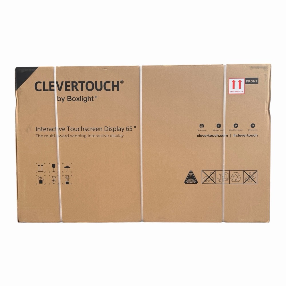 Boxlight Clevertouch Pro Series 3 65” 4K UHD Interactive Display - Sealed