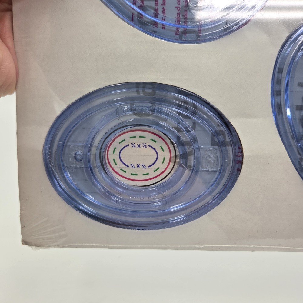 Creative Memories Custom Cutting System Oval Patterns Brand New In Package