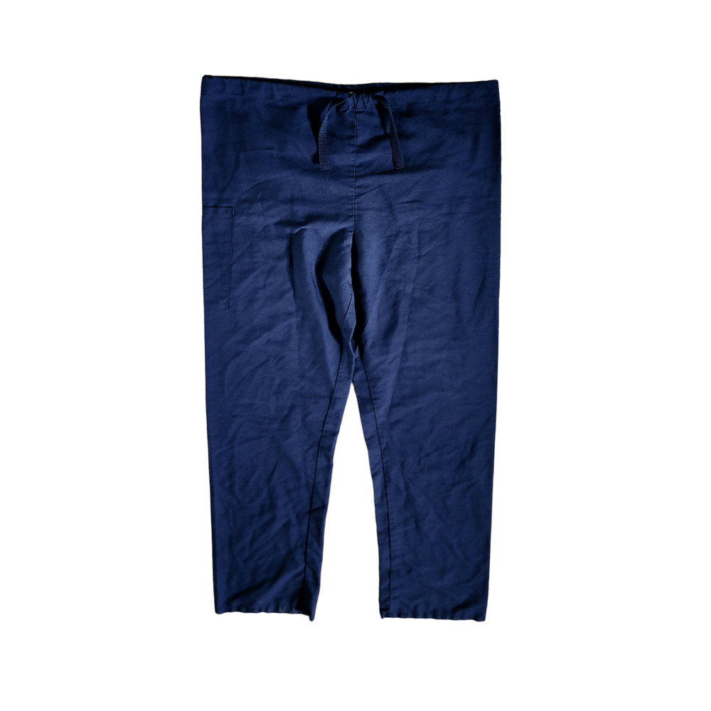 Fundamental Top and Bottom Scrubs navy blue