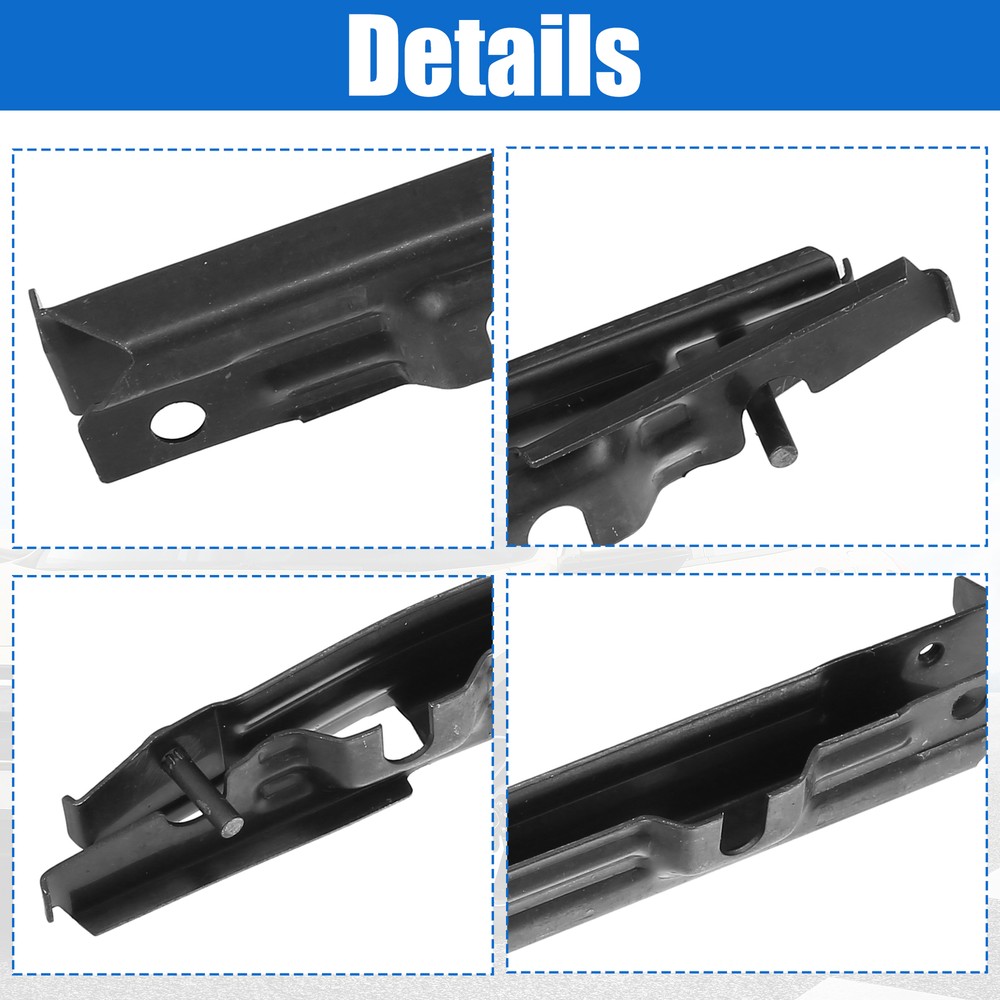 1pair Front Left Right Upper Bumper Cover Support Bracket for Mercedes-Benz