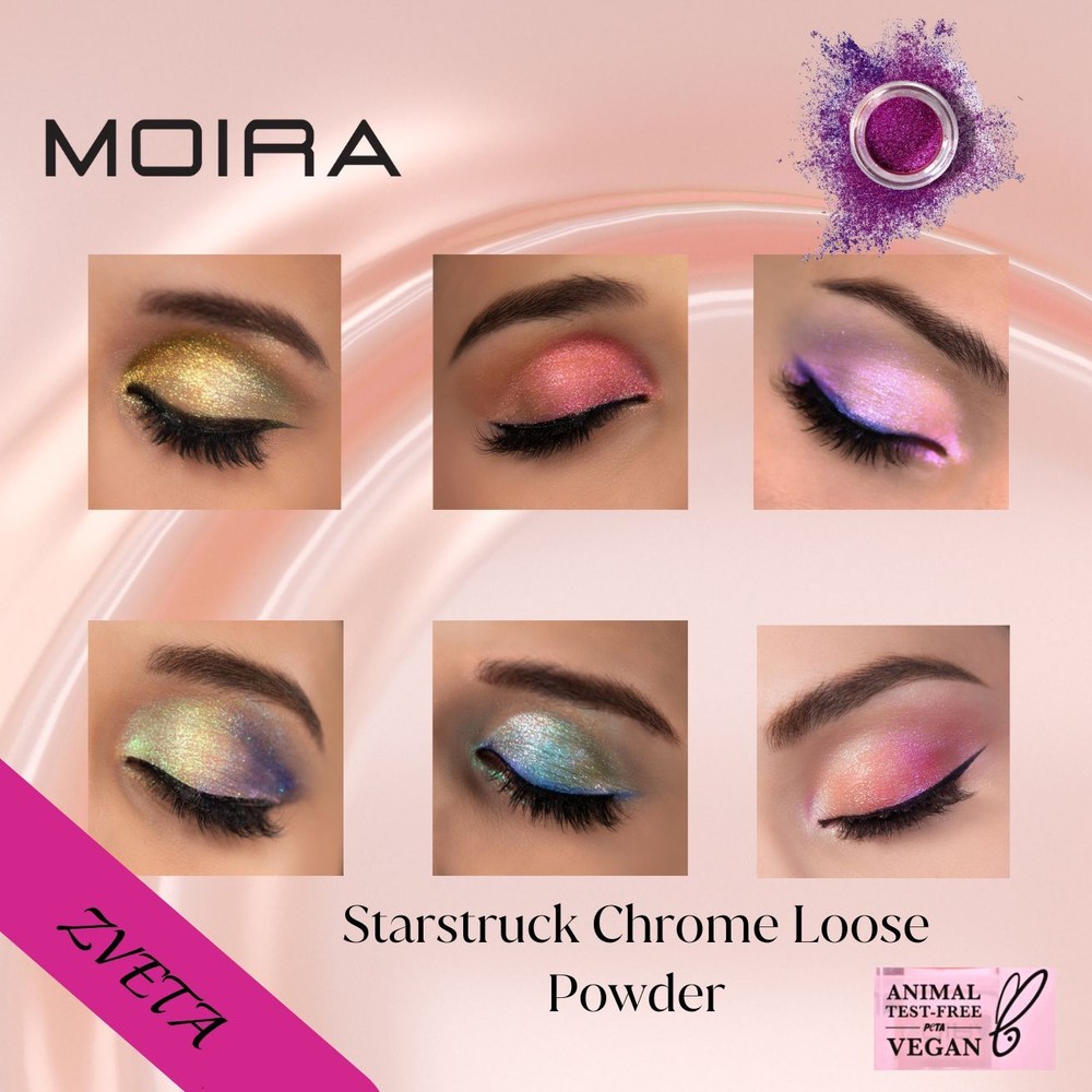 Moira,Starstruck Chrome Loose Powder