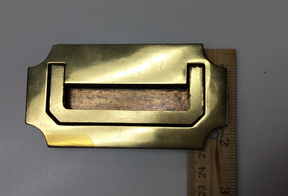 Brass Plate Recessed Draw Pull Keeler Brass Co.