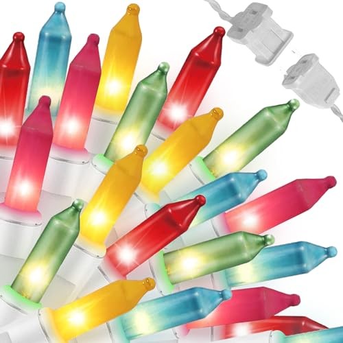 LAMPHOME Easter String Lights,Super-Bright Extendable 100 Multicolor-Easter
