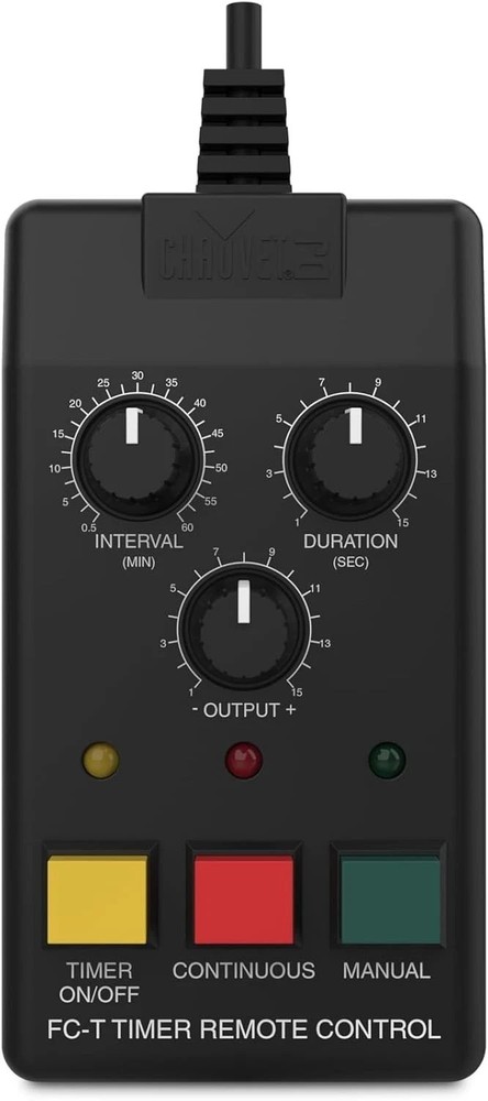 Professional FC-T Timer Remote Control - Compact & Durable Fog Solution