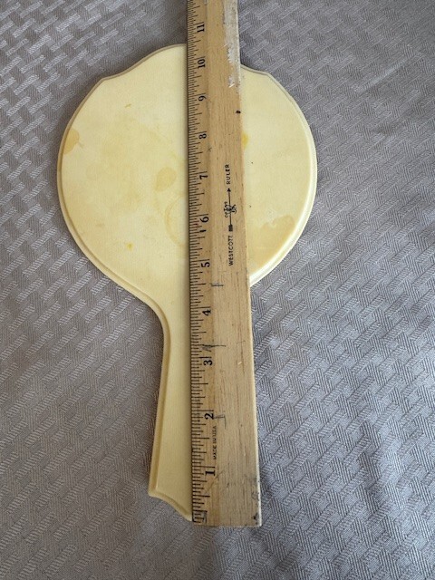 Vintage Celluloid Hand Held Mirror