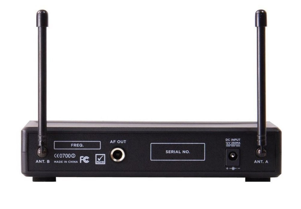 UHF-02M Gemini UHF Dual Channel Handheld Wireless Microphone System