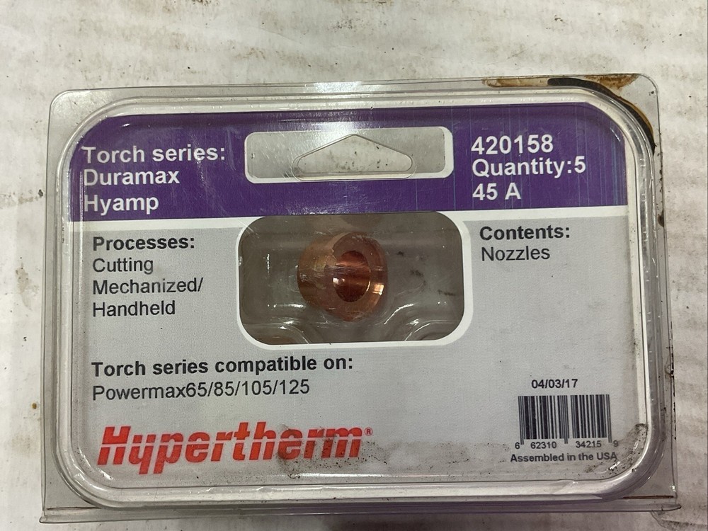 Hypertherm 420158. 45A  Nozzles