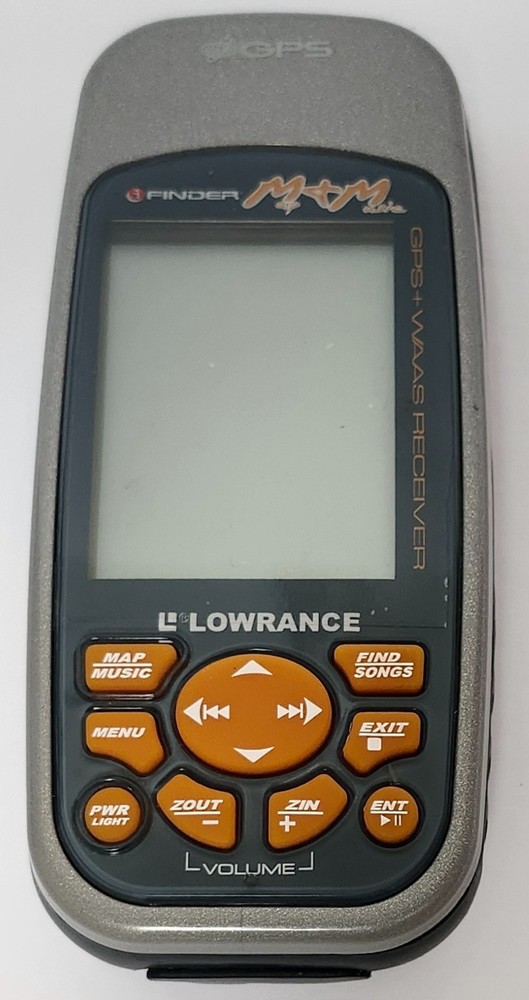 Lowrance iFinder Map & Music Personal GPS Tested Working