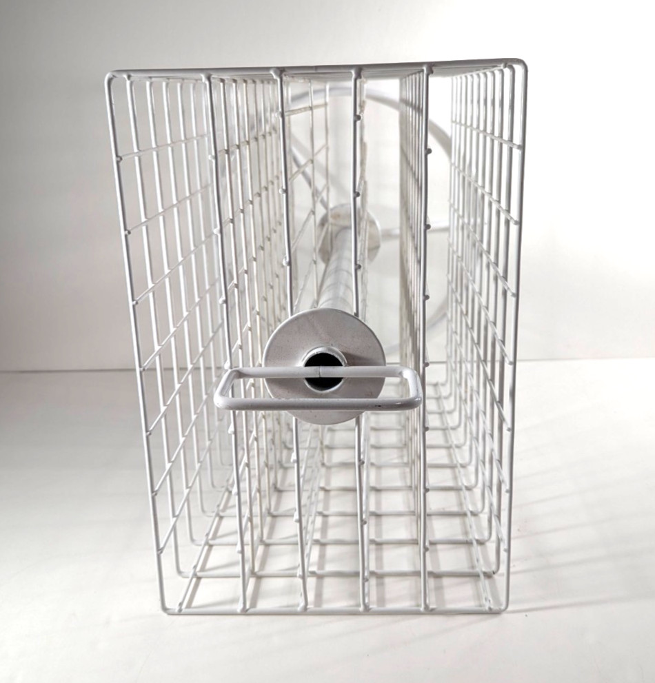 Spinning Craft Paint Storage Holder Rack White