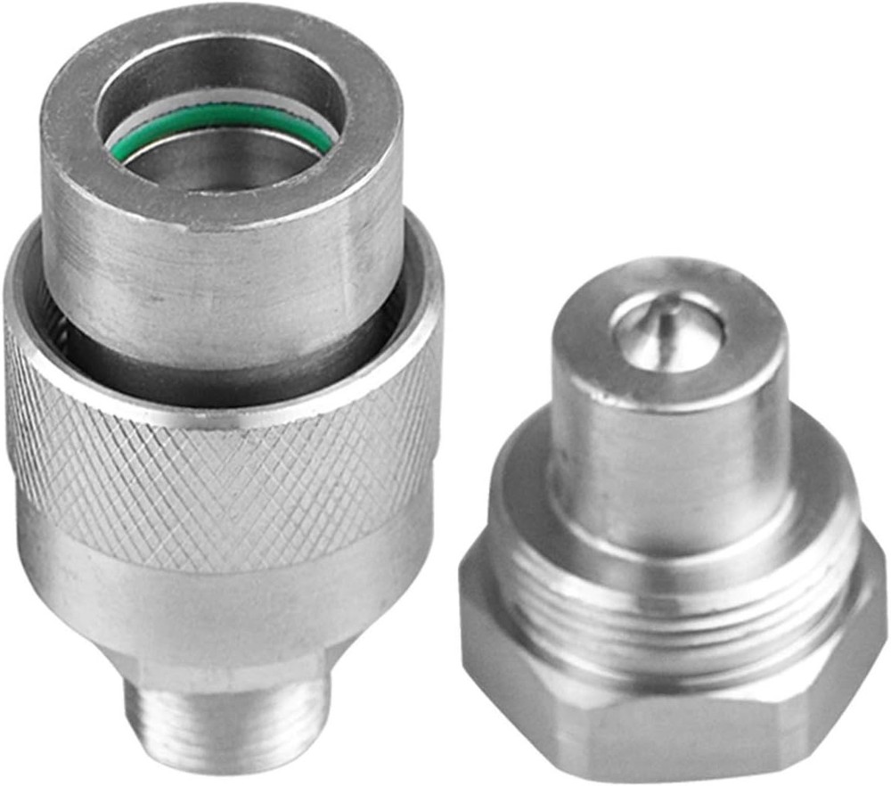 3/8" Hydraulic Quick Coupler Set - Replace Enerpac C-604, 10,000 PSI Performance