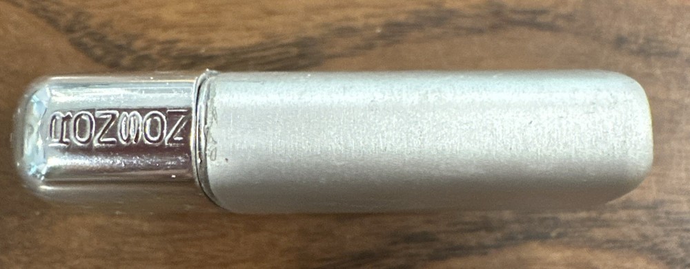 Ronson TYPHOON Silver Lighter Vintage British Empire Made - Untested