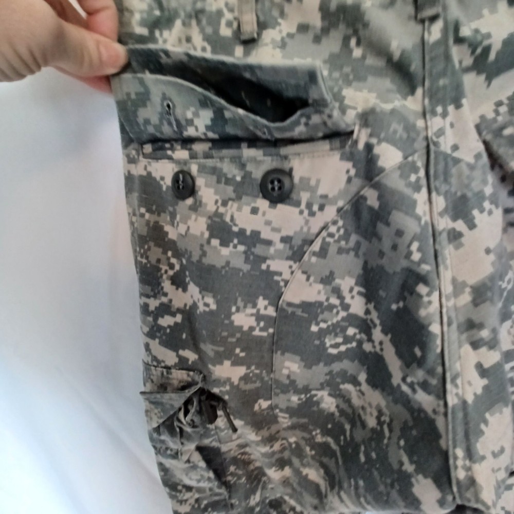 Digital Camo Small Regular Pants Military Surplus Button Fly