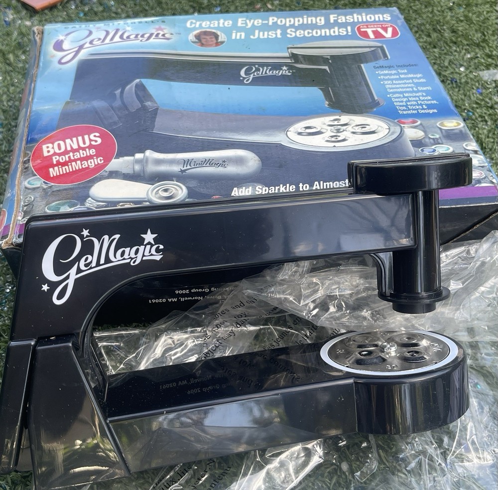 GeMagic Stud Setting Machine Kit MiniMagic Bonus New Open Box